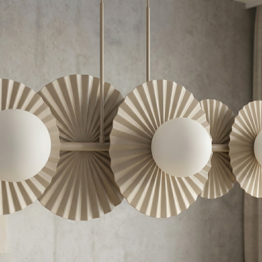 Suspensionslampe UMBRA 6xG9/8W/230V beige