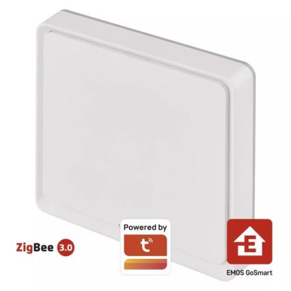 Switch 1 knap GoSmart Tuya hvid