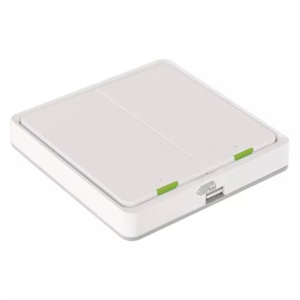 Switch 2 knapper GoSmart Tuya hvid