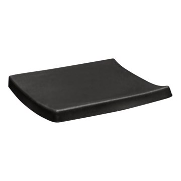 Sædebetræk 33x3 cm i blank krom