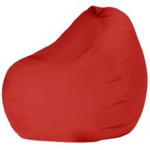 Sækkestol 60x60 cm rød