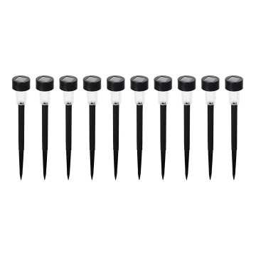 SÆT 10x LED solcellelampe LED/0,06W/1,2V 6000K IP44
