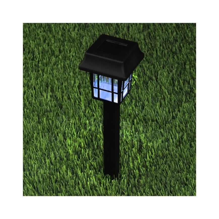 SÆT 12x LED solcellelampe LED/0,06W/1,2V 1xAA 6500K IP44 100 mAh