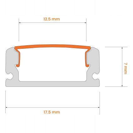 Sæt 1x RGBW LED-strip, dæmpbar, NEO LITE MUSIC LED/24W/230V, 5 m, IP65, Wi‑Fi Tuya + 5x indbygningsprofil 1 m, sort/hvid + fjernbetjening