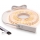 SÆT 1x LED-strip med bevægelsessensor FLEX LED/3,6W/4xAA 2 m + 2x indbygningsprofil 1 m sort/hvid