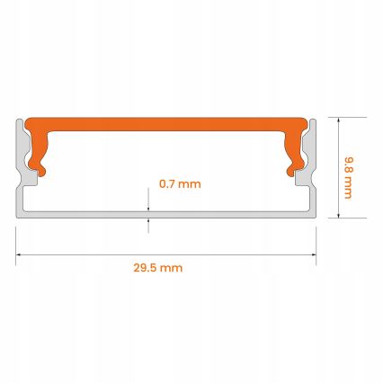 Sæt 1x dæmpbar RGBW LED-strip NEO LITE MUSIC LED/24W/230V 5 m IP65 Wi-Fi Tuya + 5x indbygningsprofil 1 m sølv/hvid + fjernbetjening