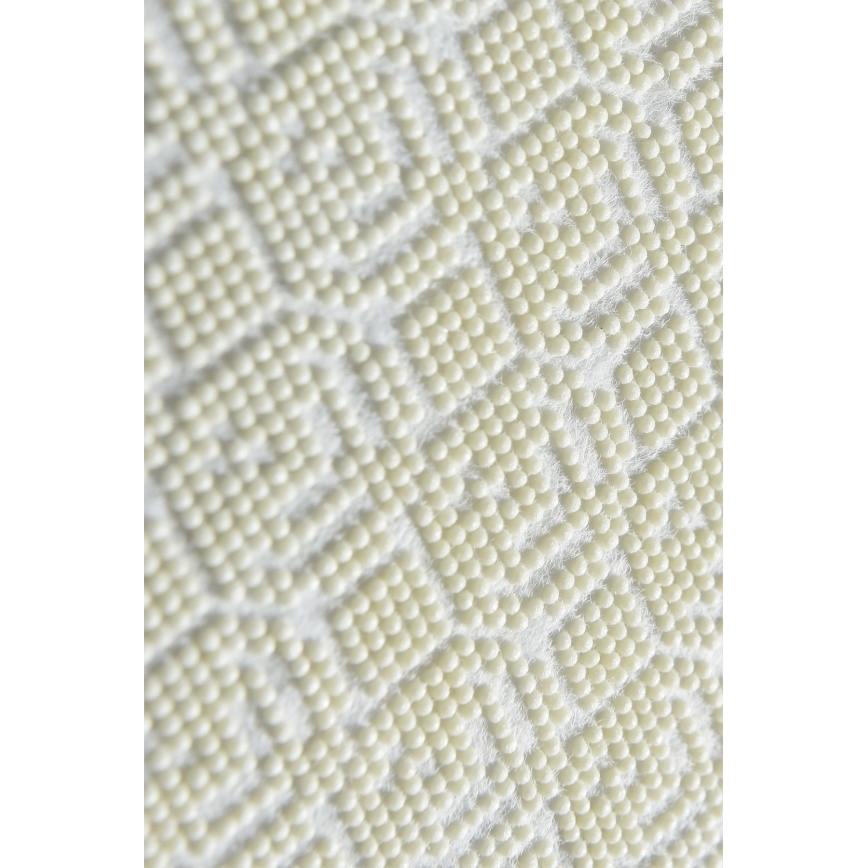 SÆT MED 2 stk. Badeværelsesmåtte GOLDES 60/100 cm sort/guld