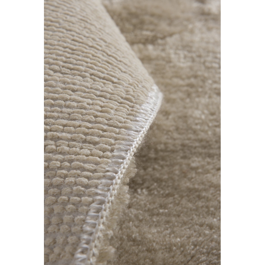 SÆT 2x Badeværelsesmåtte 60/100 cm beige