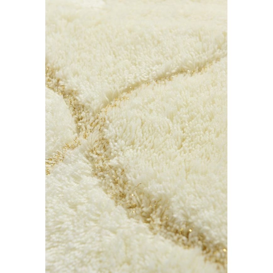 SÆT 2x Badeværelsesmåtte INFINITY 60/100 cm beige