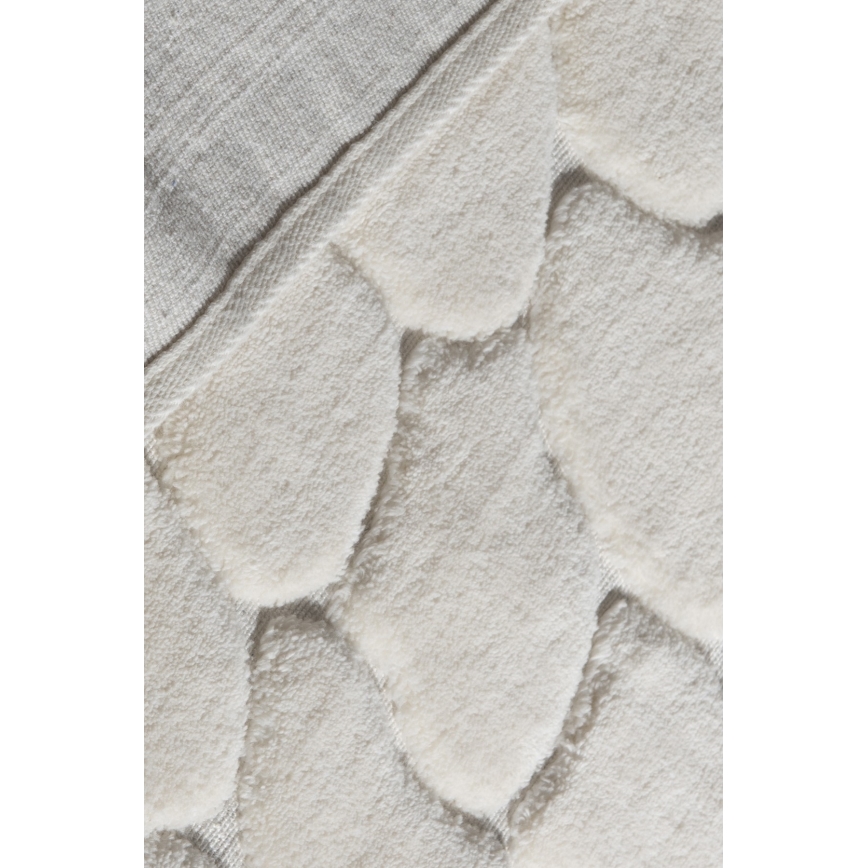 SÆT 2x Badeværelsesmåtte LINO 60/100 cm beige