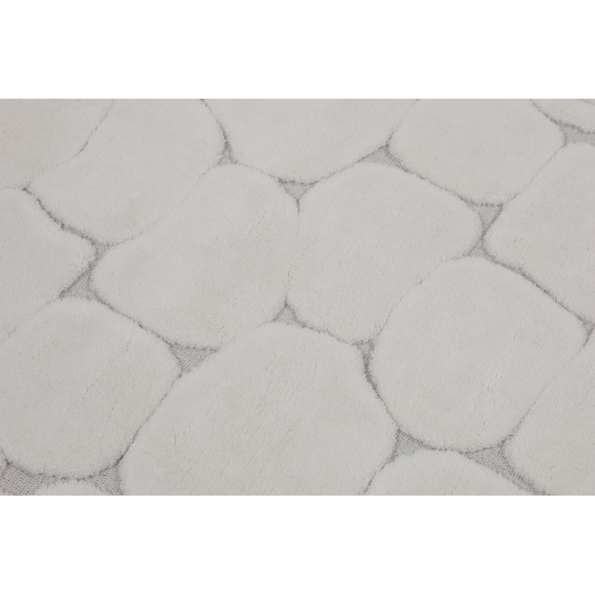 SÆT 2x Badeværelsesmåtte LINO 60/100 cm beige