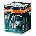 SÆT 2x Bilpære COOL BLÅ H4 P43t/60/55W/12V 5000K - Osram