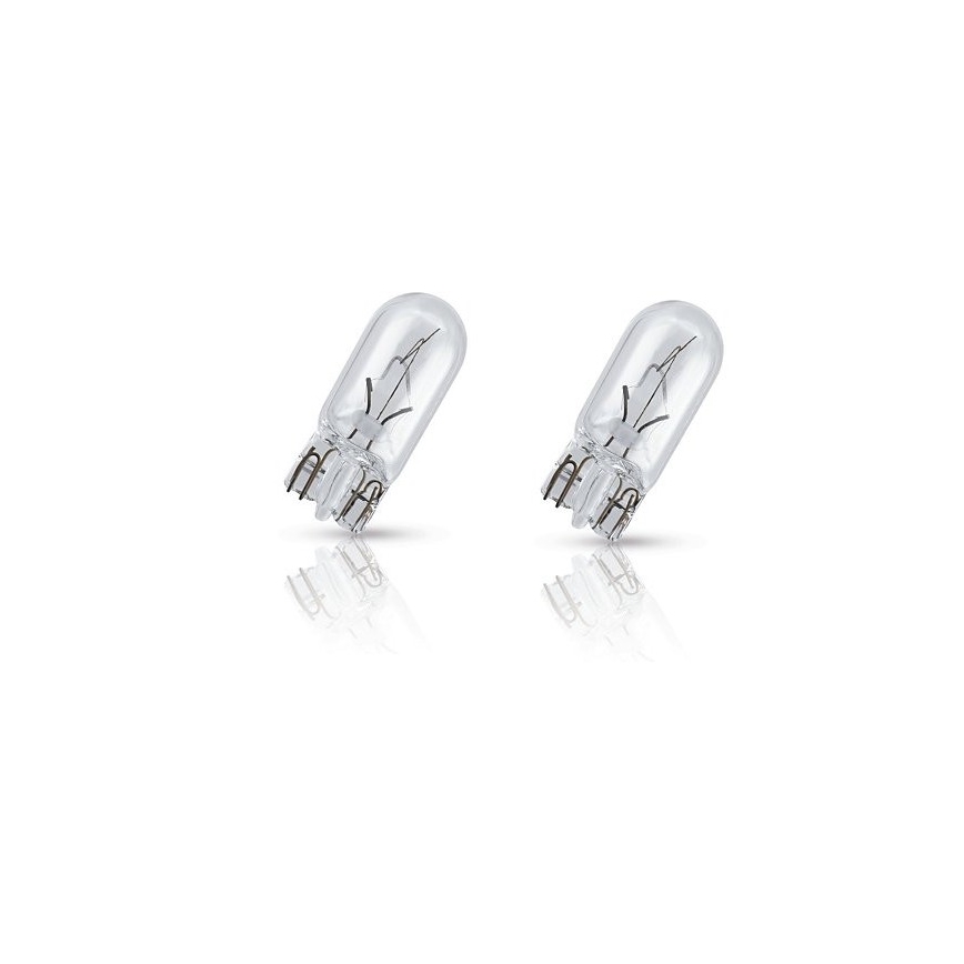 SÆT 2x Bilpære Philips VISION 12256B2 W2,1x9,5d/3W/12V