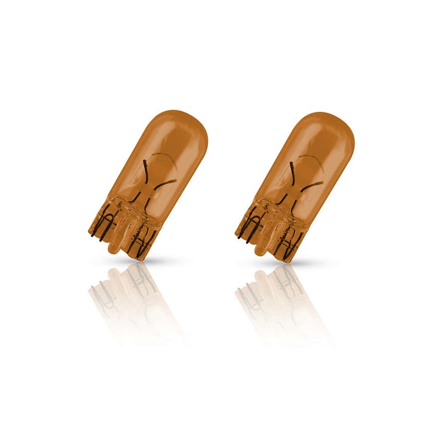 SÆT 2x Bilpære Philips VISION 12396B2 W2,1x9,5D/5W/12V