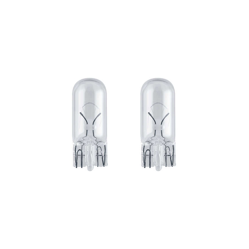 SÆT 2x Bilpære Philips VISION 12961B2 W5W W2,1x9,5d/5W/12V