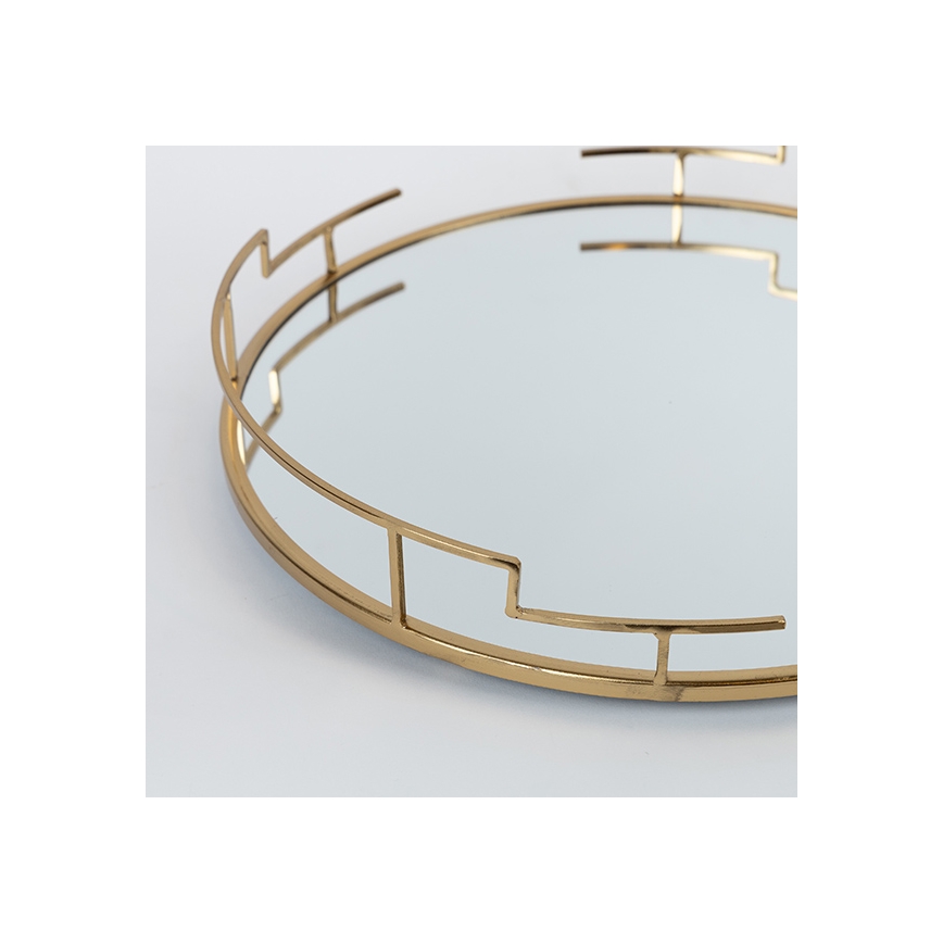 SÆT 2x Dekorativ bakke diameter 39/30,5 cm