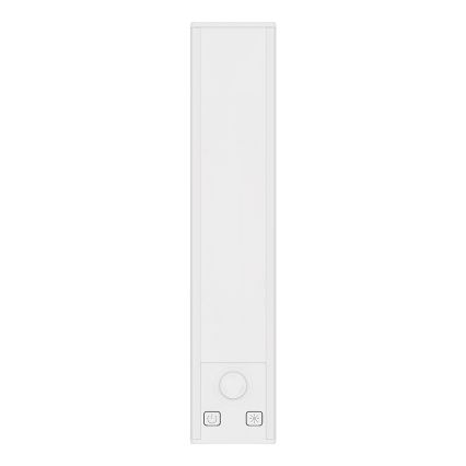 Sæt med 2 genopladelige LED-møbellys med bevægelses- og skumringssensor VIRO LED/1W/3,7V 800 mAh 3000/4000/6500K 20 cm hvid
