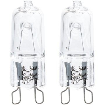 SÆT 2x Industriel lyspære G9/25W/230V 2700K - Aigostar