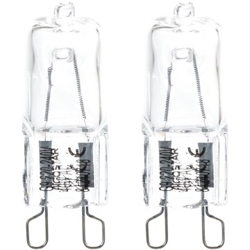 SÆT 2x Industriel lyspære G9/40W/230V 2700K - Aigostar