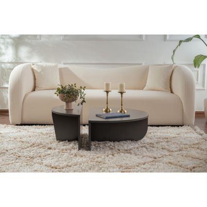 SÆT 2x Konferencebord ORION antracit