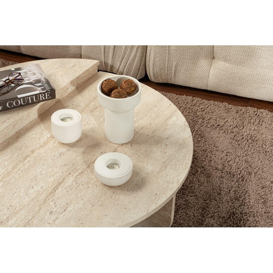 SÆT MED 2x Konferencebord ORION beige