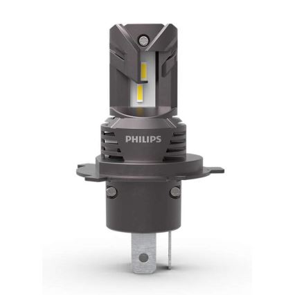 SÆT 2x LED Bilpære 11342 U2500 CX H4/H19 P43t-38/PU43t-3/20W/12V 6000K