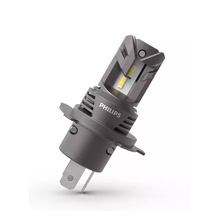 SÆT 2x LED Bilpære 11342 U2500 CX H4/H19 P43t-38/PU43t-3/20W/12V 6000K