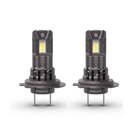 SÆT 2x LED Bilpære 11972 U2500 CX H7/H18 PX26d/PY26d-1/16W/12V 6000K