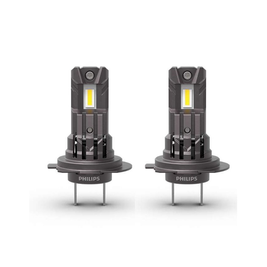 SÆT 2x LED Bilpære 11972 U2500 CX H7/H18 PX26d/PY26d-1/16W/12V 6000K
