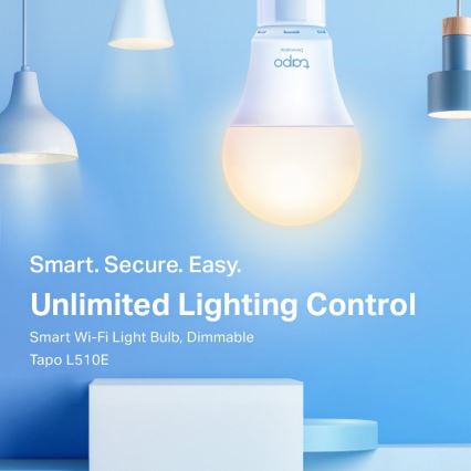 SÆT 2x LED dæmpbar pære A60 E27/8,7W/230V 2700K Wi-Fi - TP-Link