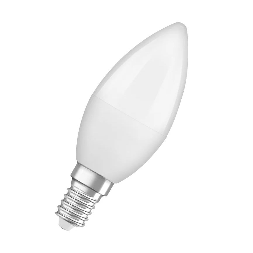 SÆT 2x LED-pære B38 E14/4,9W/230V 3000K - Osram