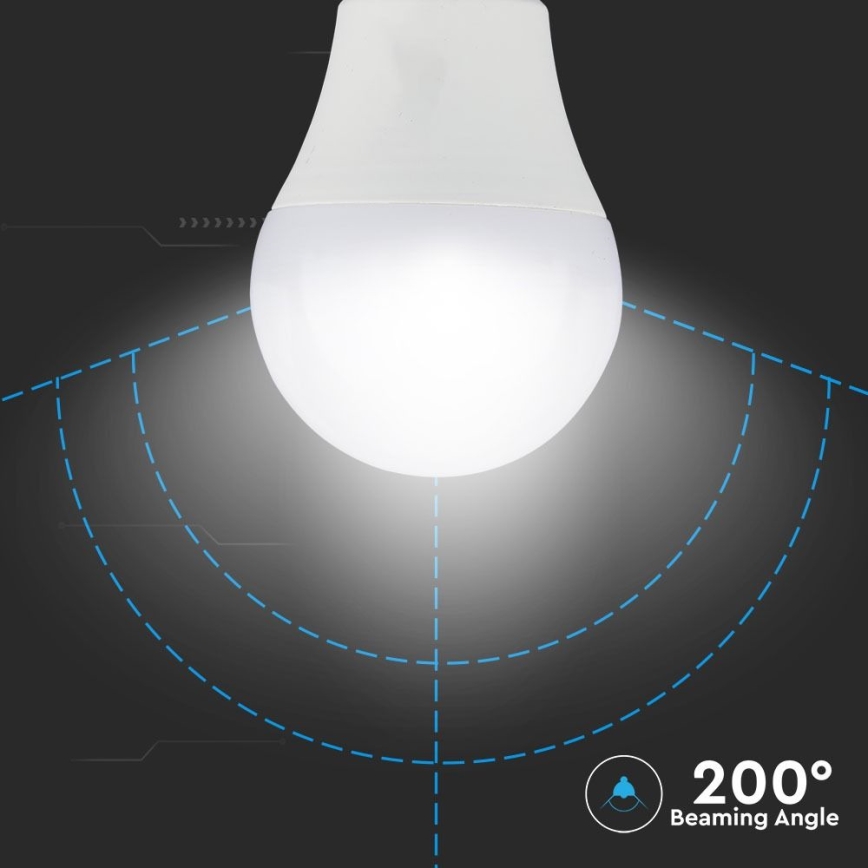 SÆT 2x LED-pære dæmpbar A60 E27/9W/230V 4000K