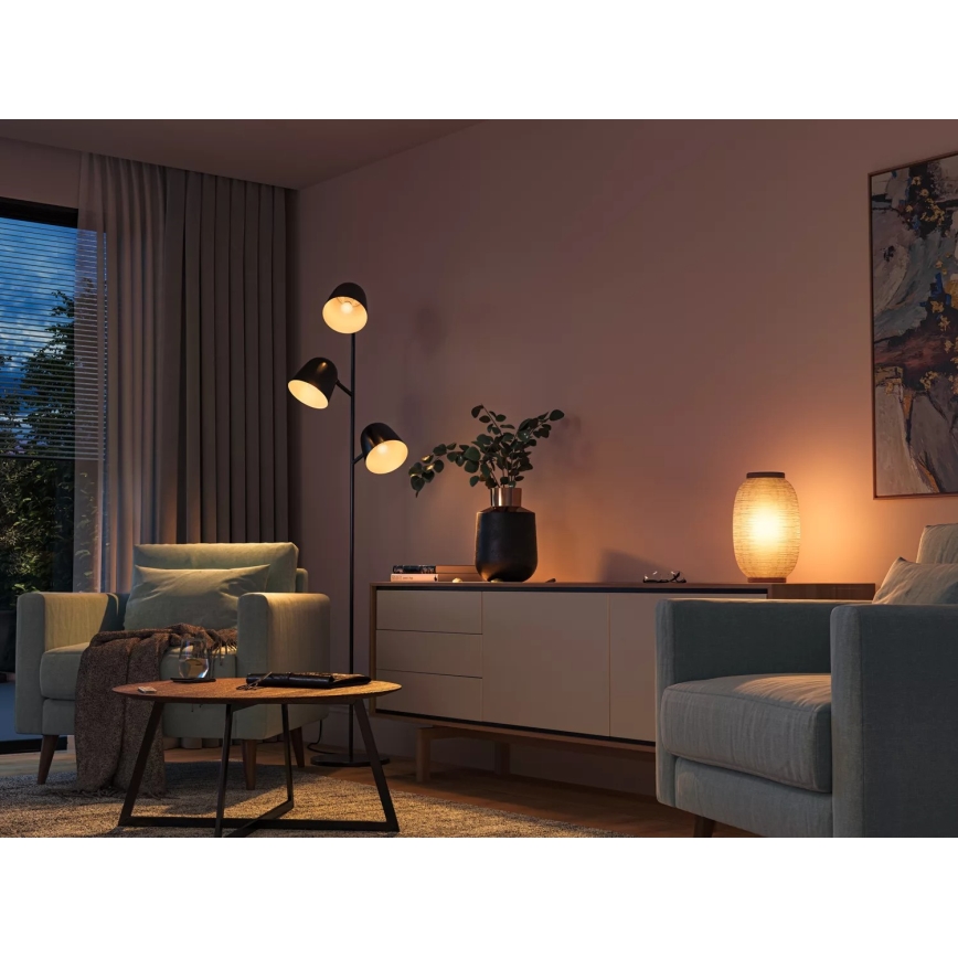 SÆT 2x LED-pære dæmpbar Philips Hue WHITE AMBIANCE P45 E14/5,1W/230V 2200-6500K
