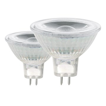 SÆT 2x LED pære GU5,3/MR16/3W 3000K - Eglo 11512