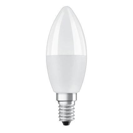SÆT 2x LED-pære med RGBW-farver dæmpbar B38 E14/4,9W/230V 2700K + fjernbetjening - Osram