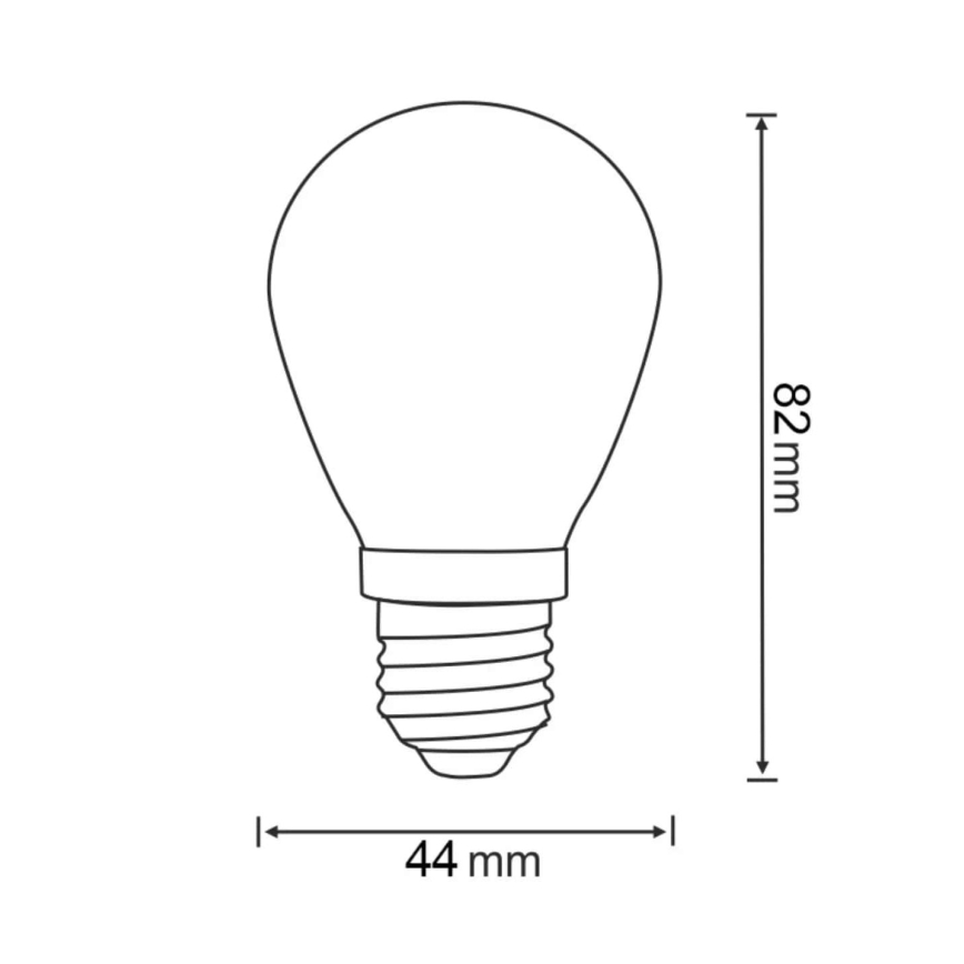 SÆT 2x LED-pære PARTY E27/0,3W/36V lilla