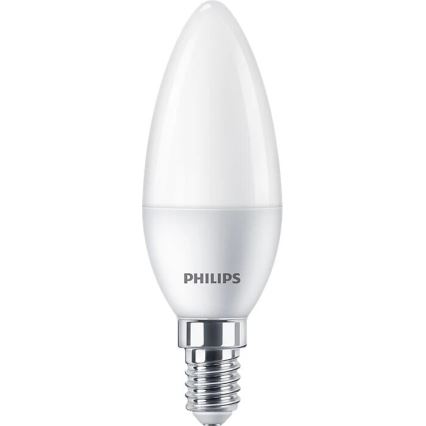 SÆT 2x LED-pære Philips B35 E14/5W/230V 4000K
