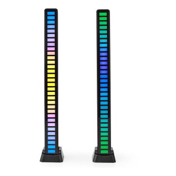 SÆT 2x LED RGB Genopladelig bordlampe LED/250 mAh