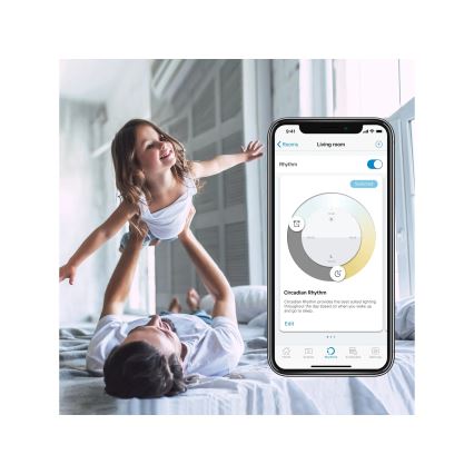 Sæt 2x RGBW dæmpbare LED-pærer A60 E27/9W/230V 2200-6500K Wi-Fi + fjernbetjening - WiZ