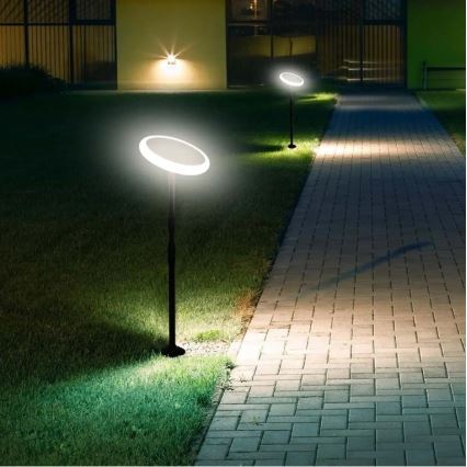 SÆT 2x LED Solcellelampe justerbar GARDEN LED/3W/5V 42-80 cm 4000K IP65