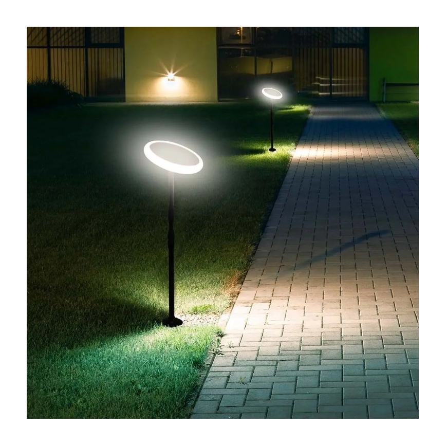 SÆT 2x LED Solcellelampe justerbar GARDEN LED/3W/5V 42-80 cm 4000K IP65