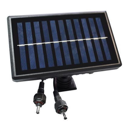 SÆT 2x LED Soldrevet pendel med skumringssensor LED/6W/3,7V 2000 mAh IP44 + fjernbetjening