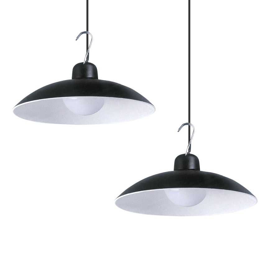 SÆT 2x LED Soldrevet pendel med skumringssensor LED/6W/3,7V 2000 mAh IP44 + fjernbetjening