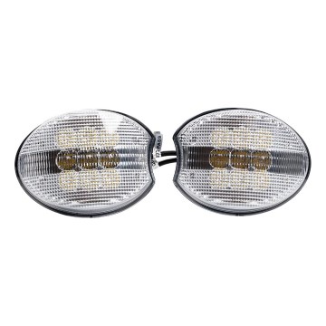 SÆT 2x LED Spotlight til traktor JOHN DEER LED/45W/10-30V IP69 5700K