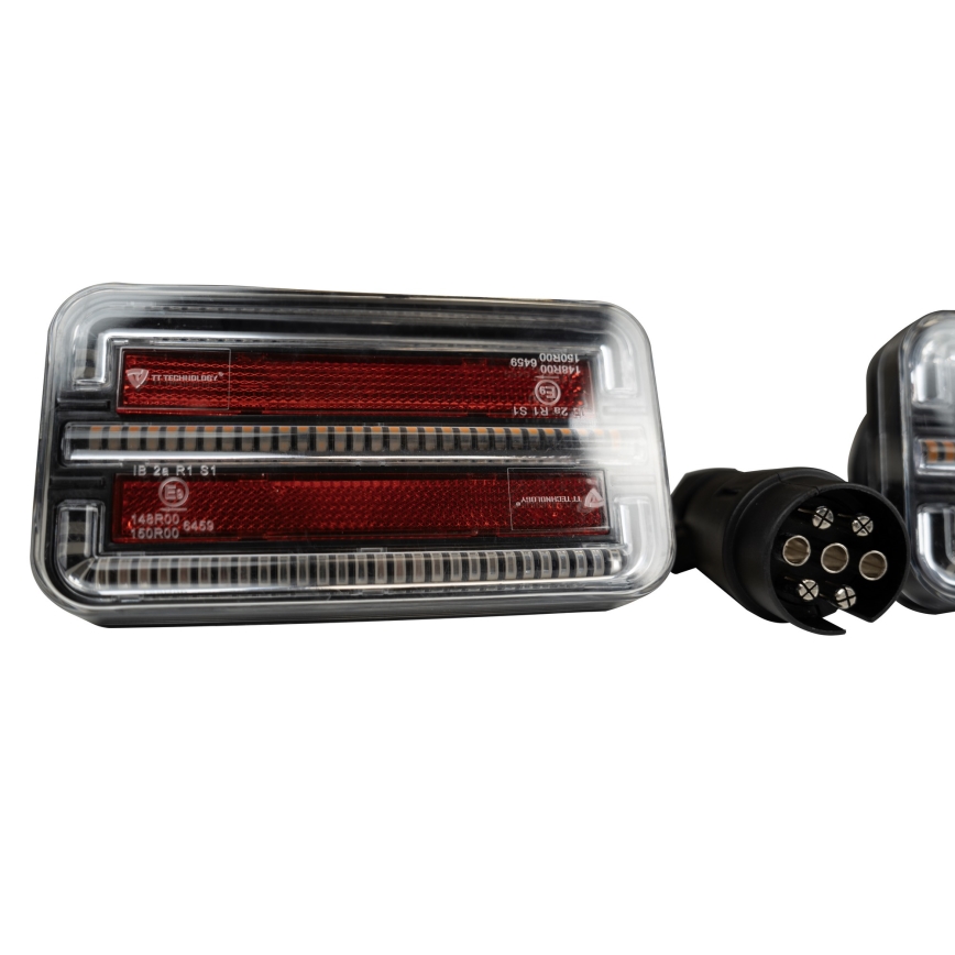SÆT 2x LED Trådløs billygte LED/12-24V Wi-Fi IP67