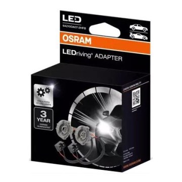 SÆT 2x LEDriving Adapter H7 - Osram