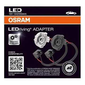 SÆT 2x LEDriving Adapter - Osram