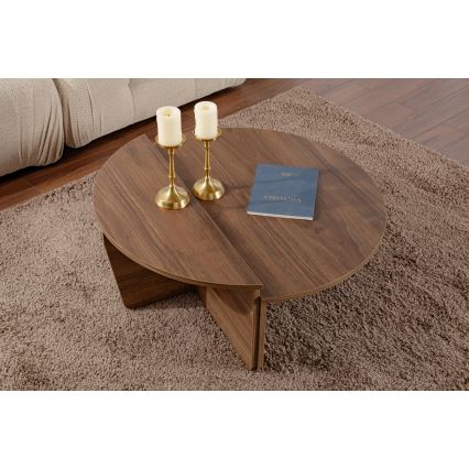 SÆT 2x Konferencebord ORION valnød
