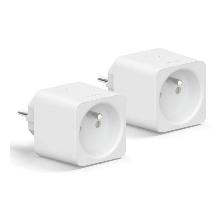 SÆT 2x Smart-stik Philips Hue Smart plug