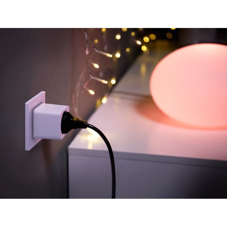 SÆT 2x Smart-stik Philips Hue Smart stik EU SCHUKO